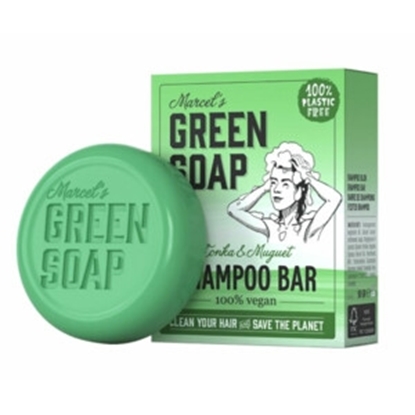 GREEN SOAP SHAMPOO BAR TONKA  MUGUET 90 GR